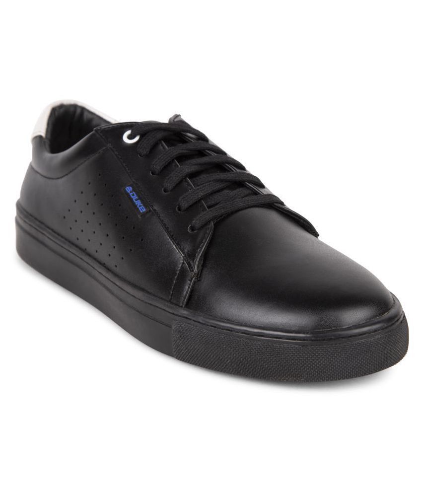 duke sneakers black casual shoes