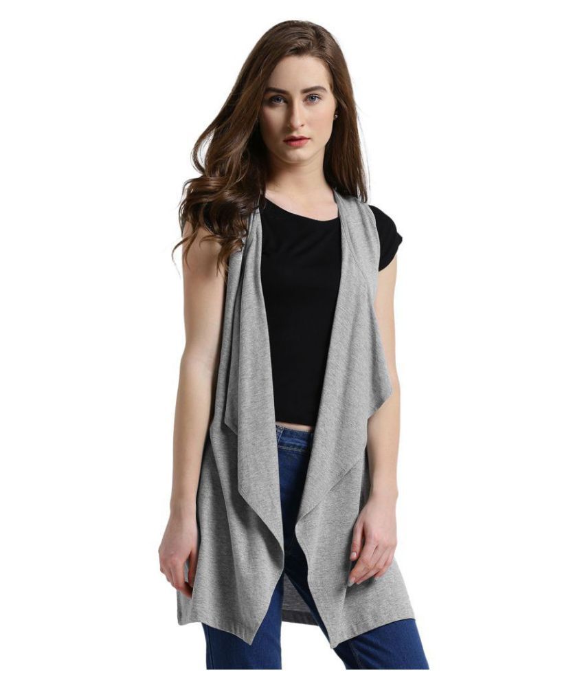 Buy Texco Cotton Shrugs Grey Online at Best Prices in India Snapdeal