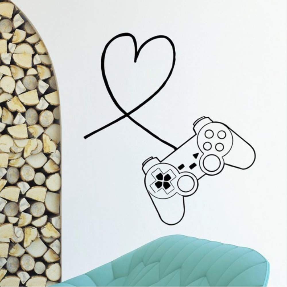     			Decor Villa GAME REMOTE Cartoon Characters Sticker ( 53 x 58 cms )