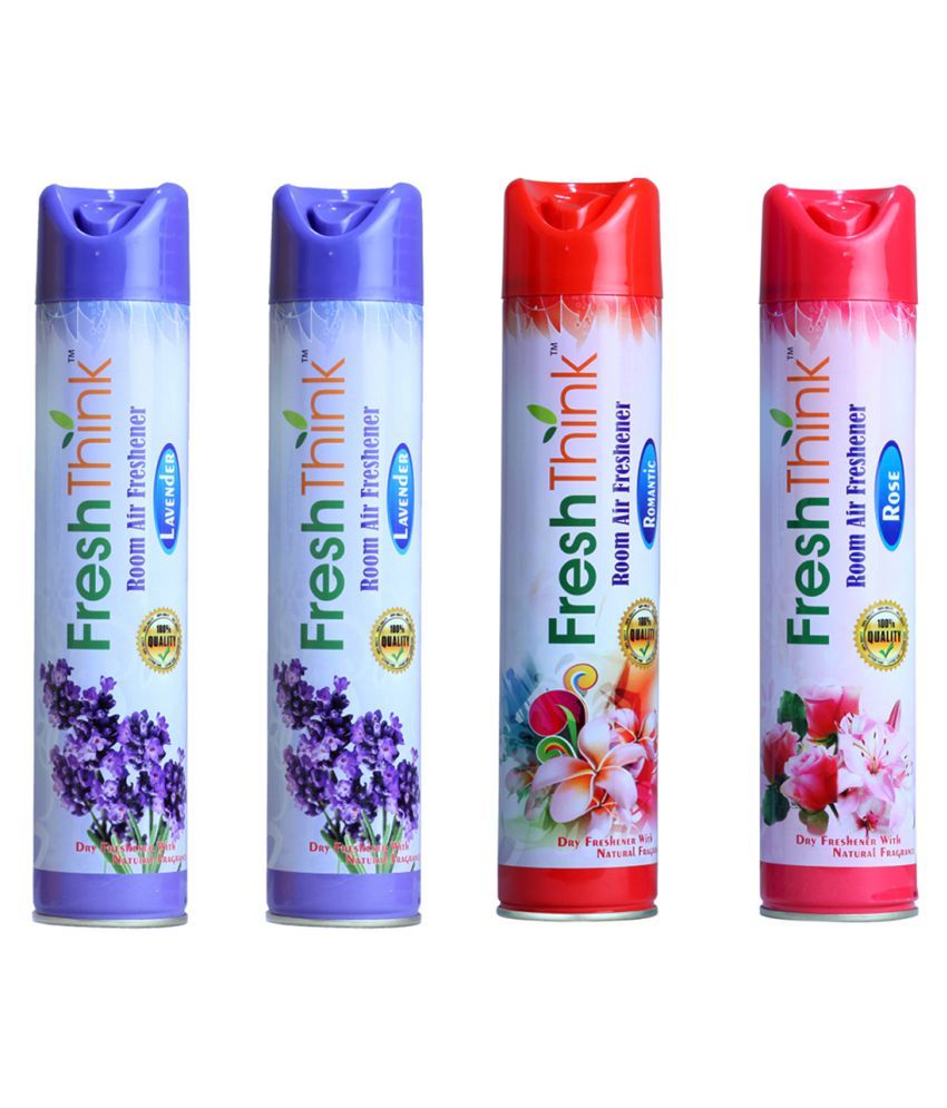 FreshThink Room Freshener Spray 300 mL Pack of 4 Buy Online at Best Prices in India Snapdeal