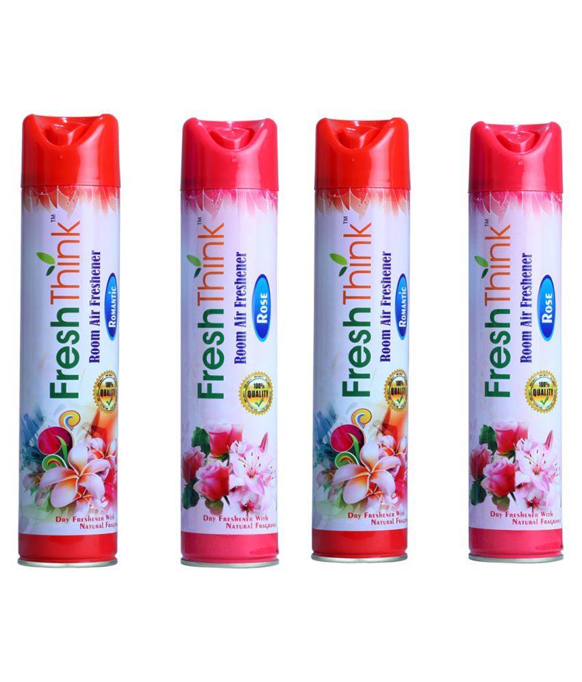 FreshThink Room Freshener Spray 300 mL Pack of 4 Buy Online at Best