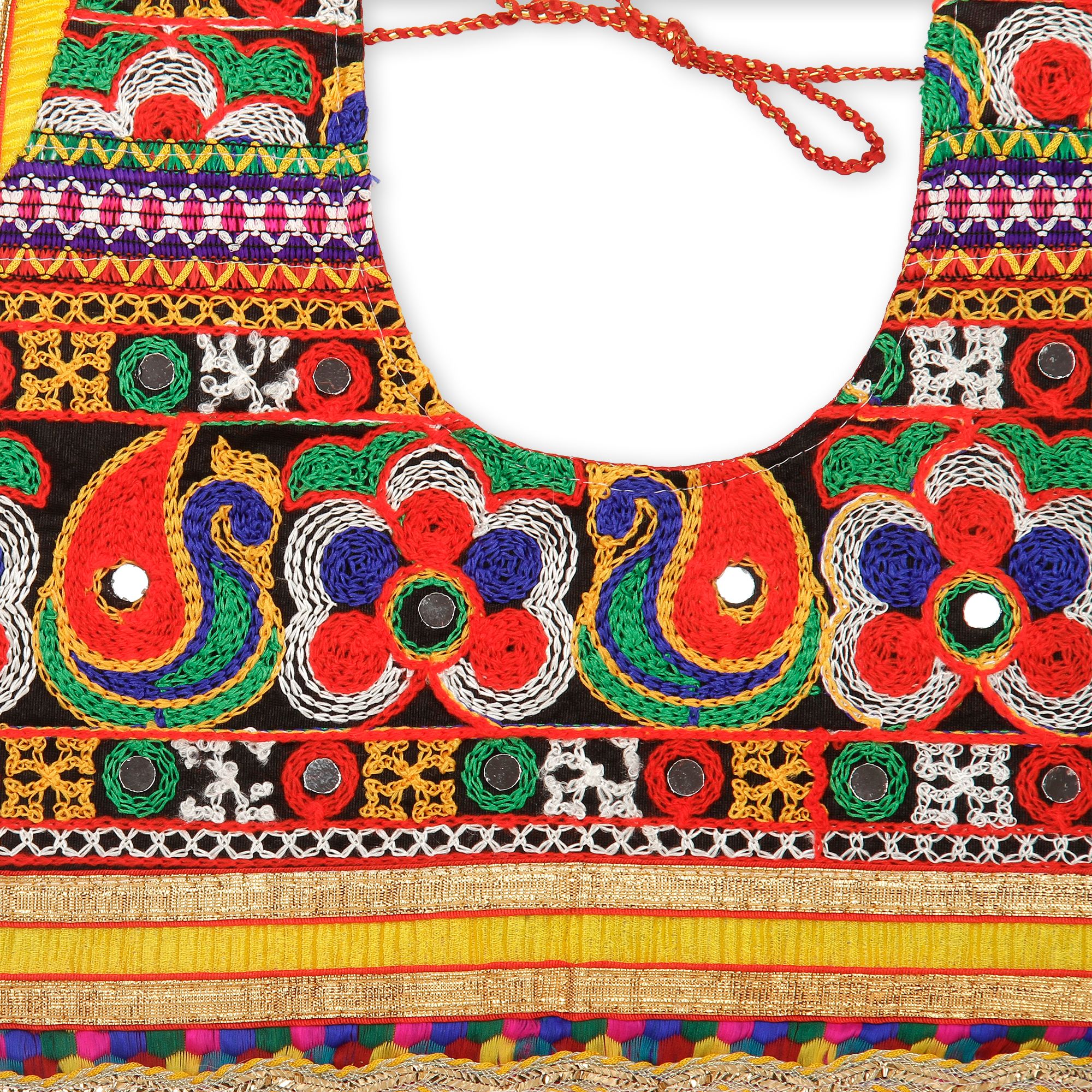 Pikaboo Yellow Bandhani Print Chaniya Choli (3-4 Years) - Buy Pikaboo Yellow Bandhani Print 