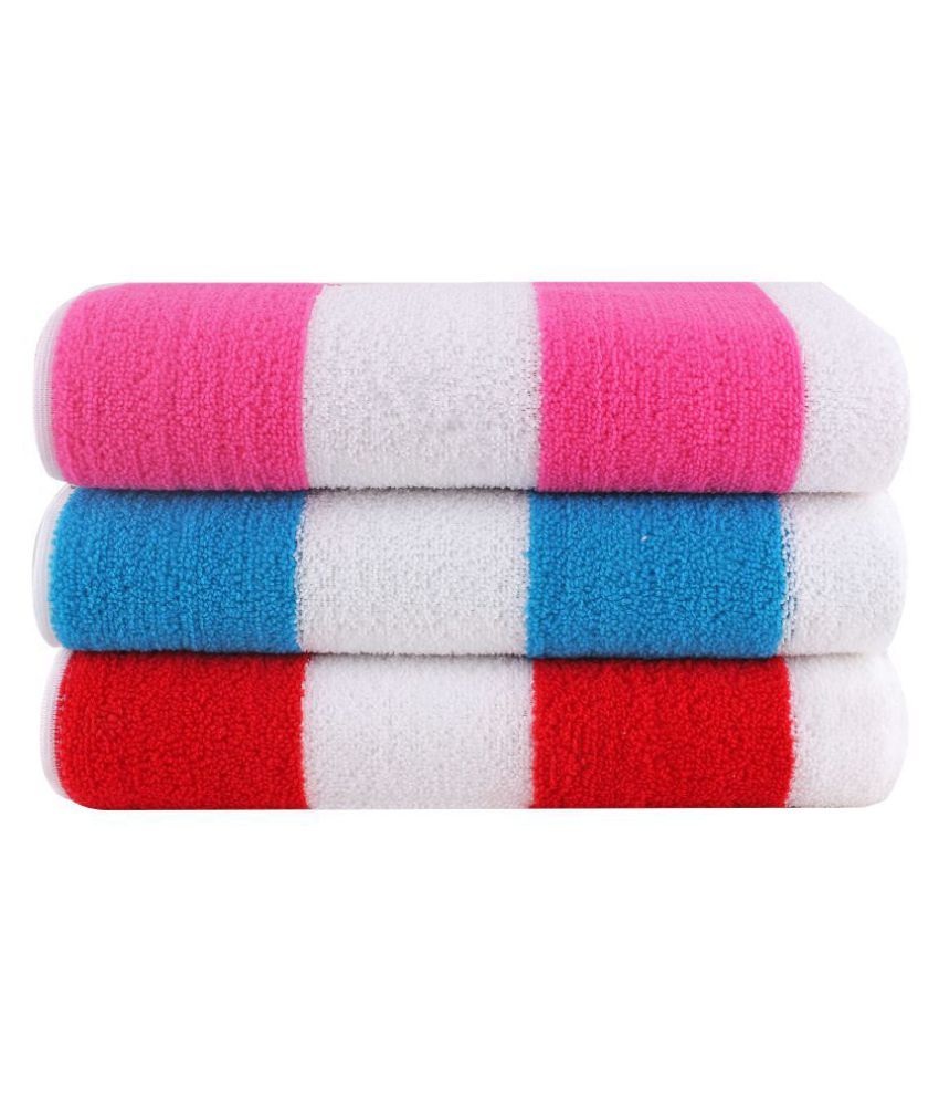 BATHE & SOAK Set of 3 Microfibre Bath Towel Multi Buy BATHE & SOAK