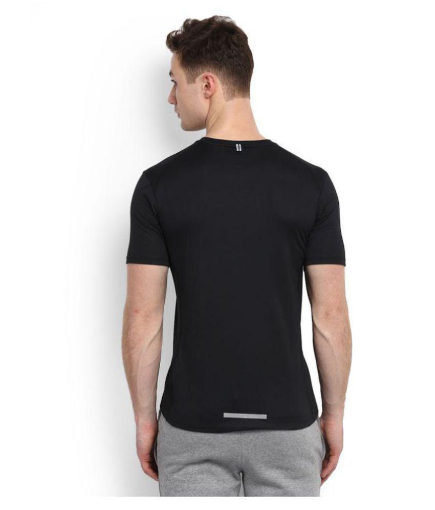Nike Black Polyester TShirt Buy Nike Black Polyester TShirt Online