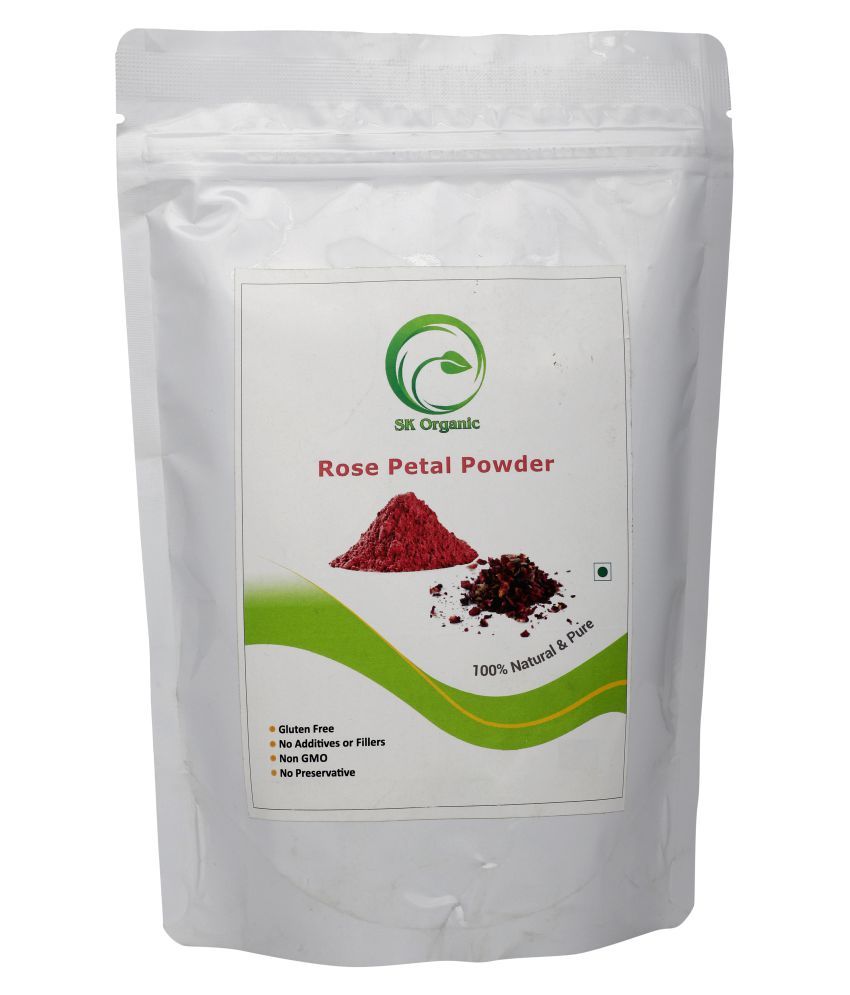 SK ORGANIC Rose petal powder Powder 500 gm Buy SK ORGANIC Rose petal