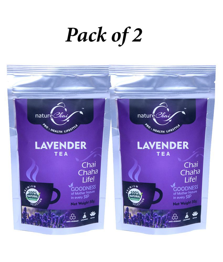     			nature Chai Lavender Tea Loose Leaf 50 gm Pack of 2