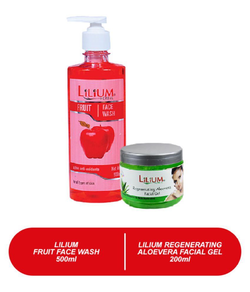 lilium herbal face wash