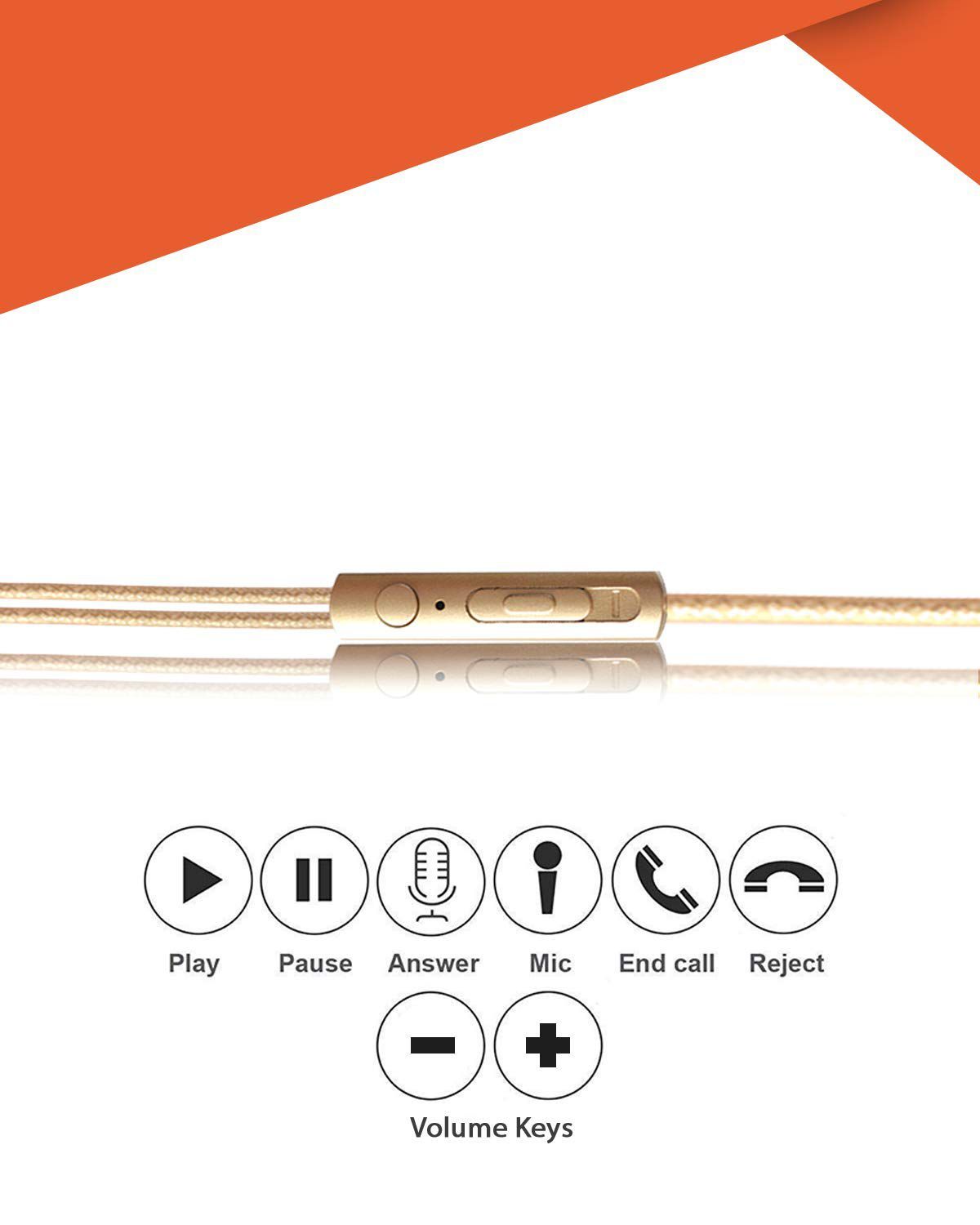 Marley Hudson MHMETAL440 In Ear Wired 