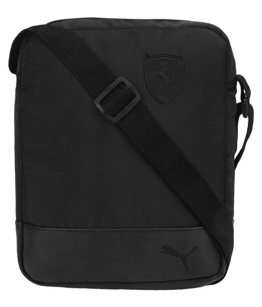 Puma Black Polyester Casual Messenger Bag Buy Puma Black Polyester