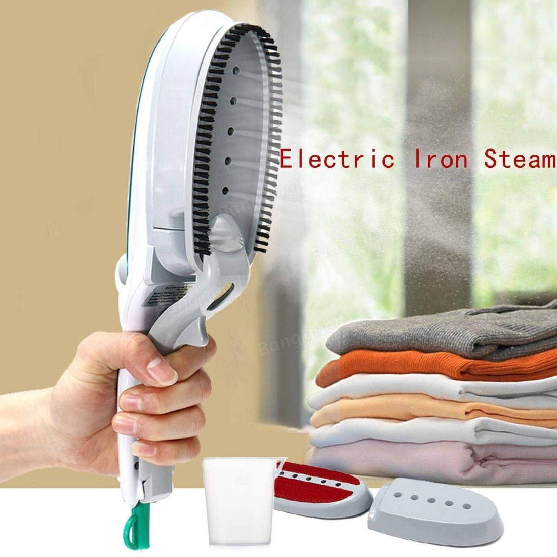 ZURU BUNCH® Portable Plastic Steam Iron Tobi Travel Steamer Garment
