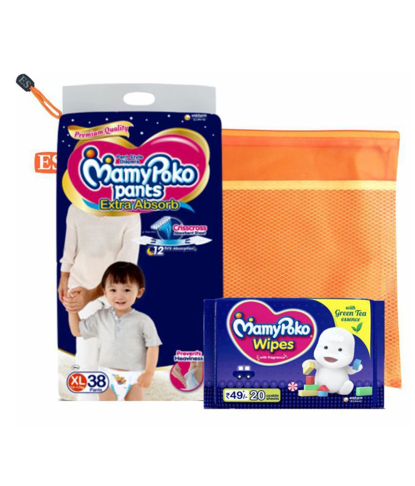 Mamy Poko Pants Extra Absorb Diaper(SizeExtra Large) Exclusive Shopee