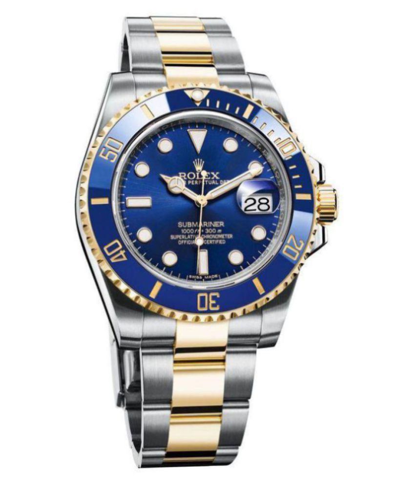 rolex submarine blue