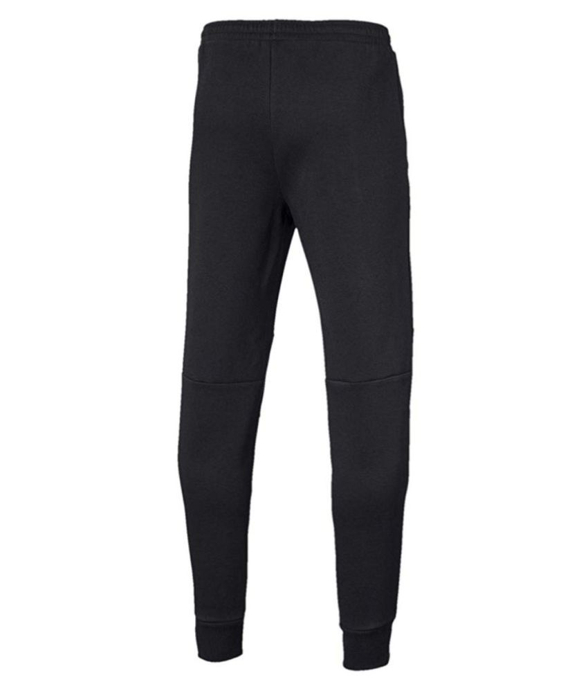 puma navy polyester lycra trackpants