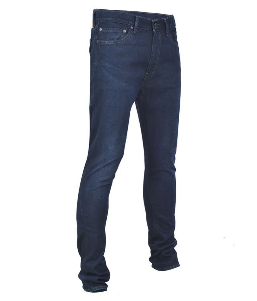 Levi's Navy Blue Slim Jeans - Buy Levi's Navy Blue Slim Jeans Online at ...