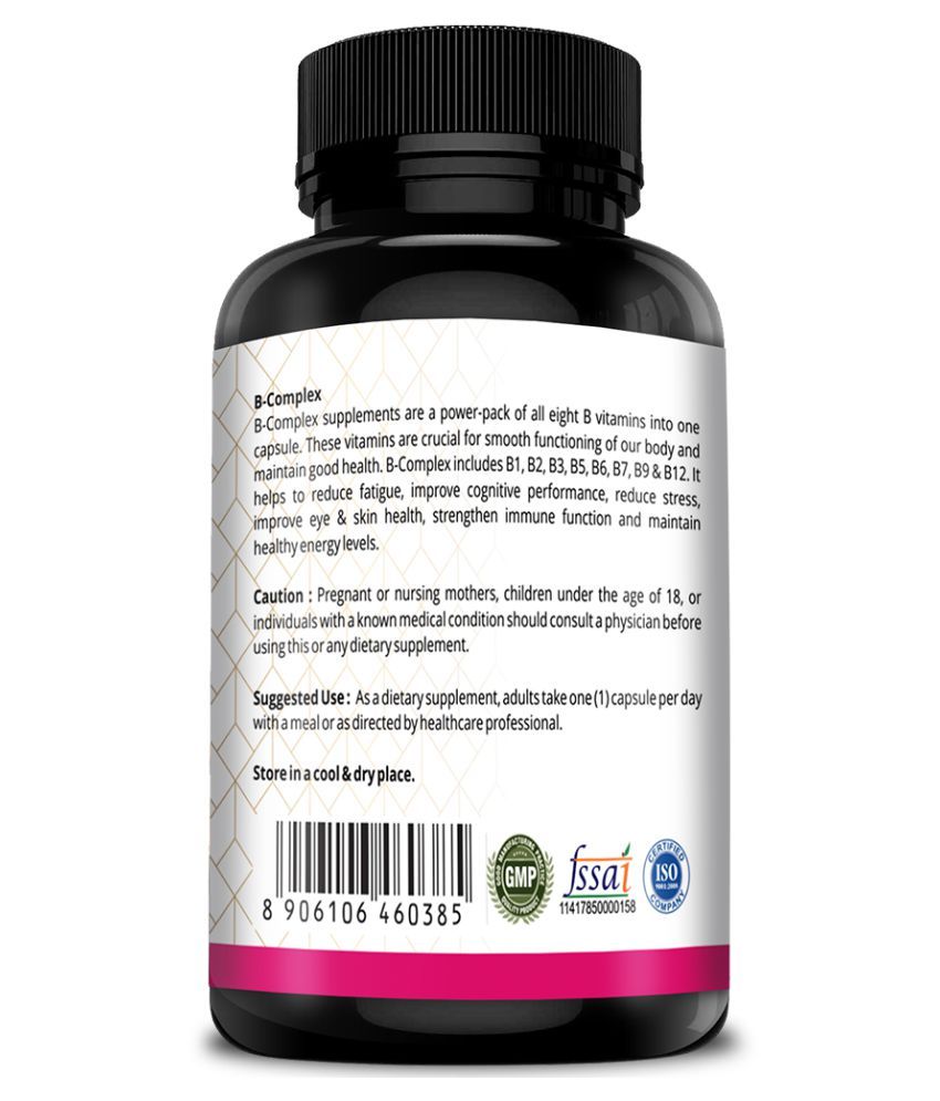 Simply Herbal Simply Herbal B Complex 120 No.s Multivitamins Capsule ...