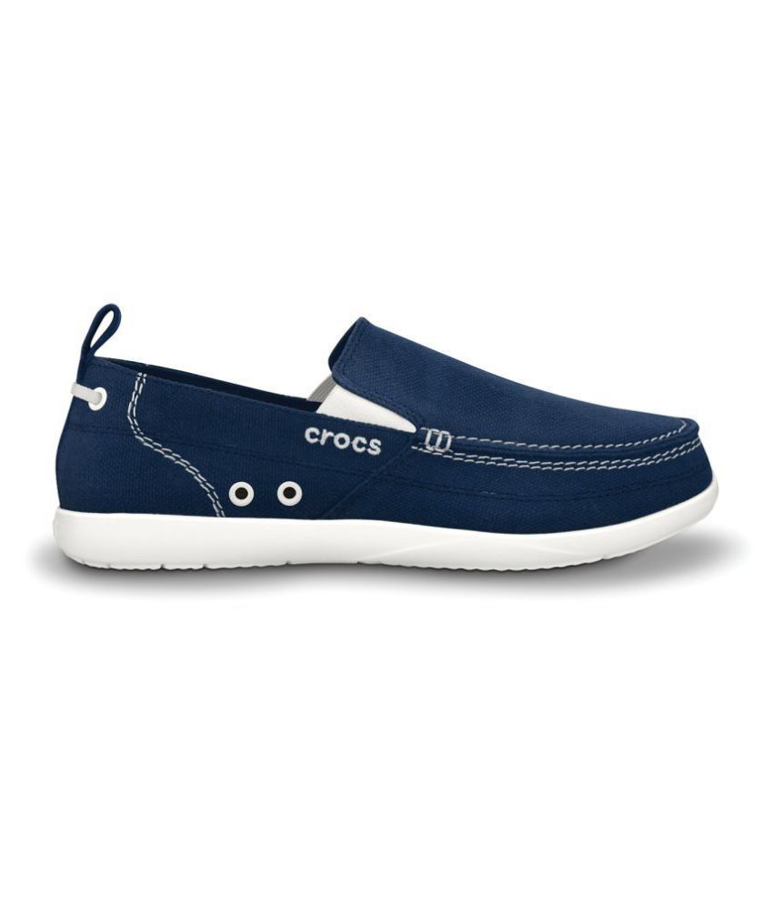 mens crocs navy
