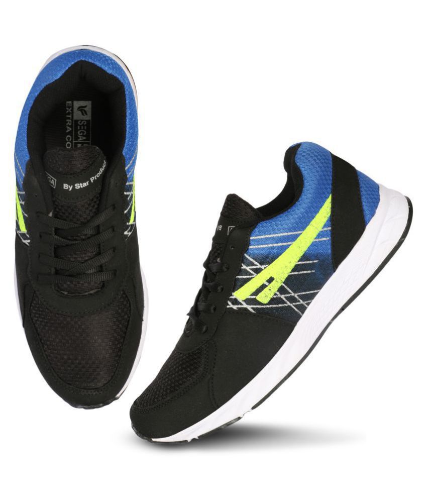 SEGA Black Running Shoes - Buy SEGA Black Running Shoes Online at Best ...