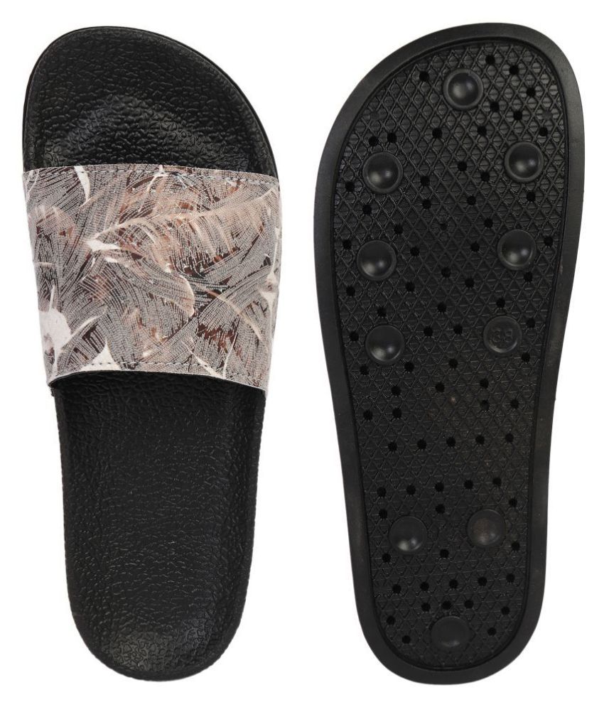 Siya Beige Slides Price in India- Buy Siya Beige Slides Online at Snapdeal