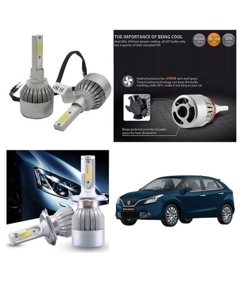 Neeb Traders Maruti Suzuki Baleno Car LED HID Head Light Blulb Buy