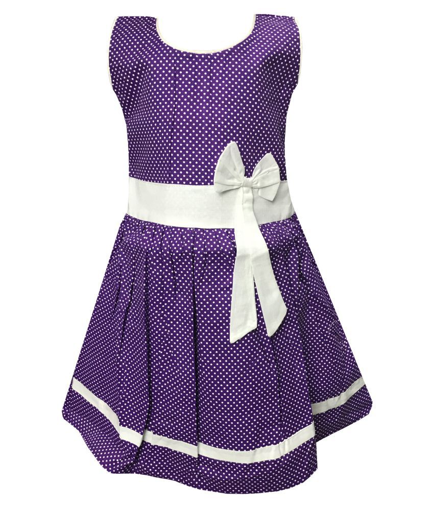 cotton party wear dress for baby girl
