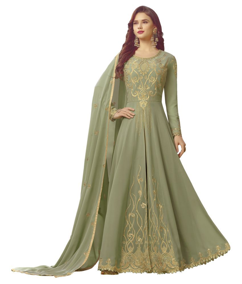 snapdeal anarkali dress
