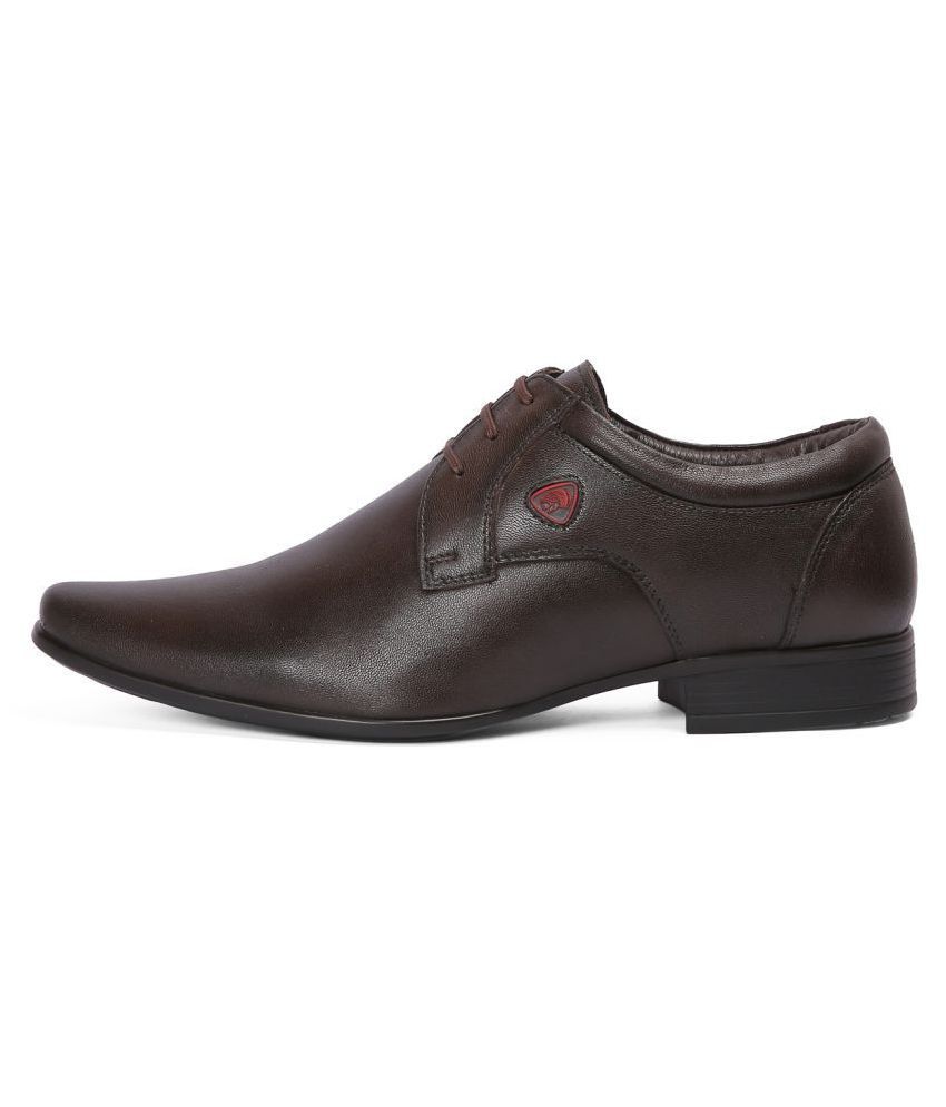red chief brown derby shoes