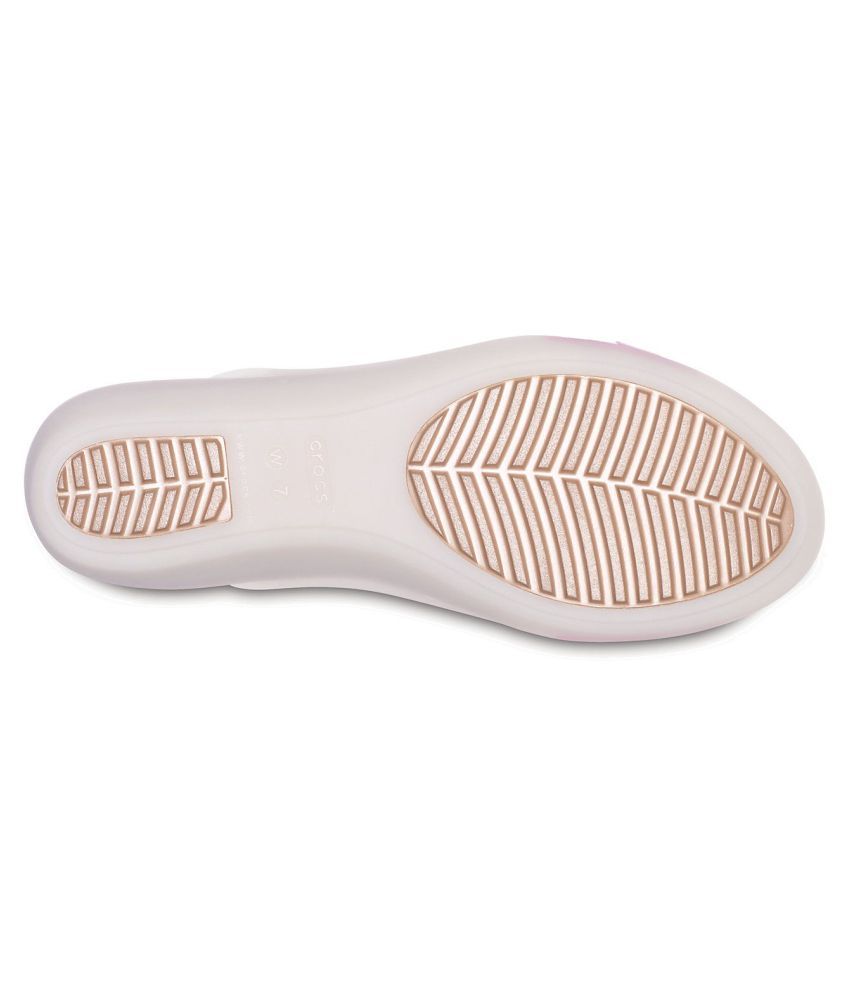 crocs cream colour