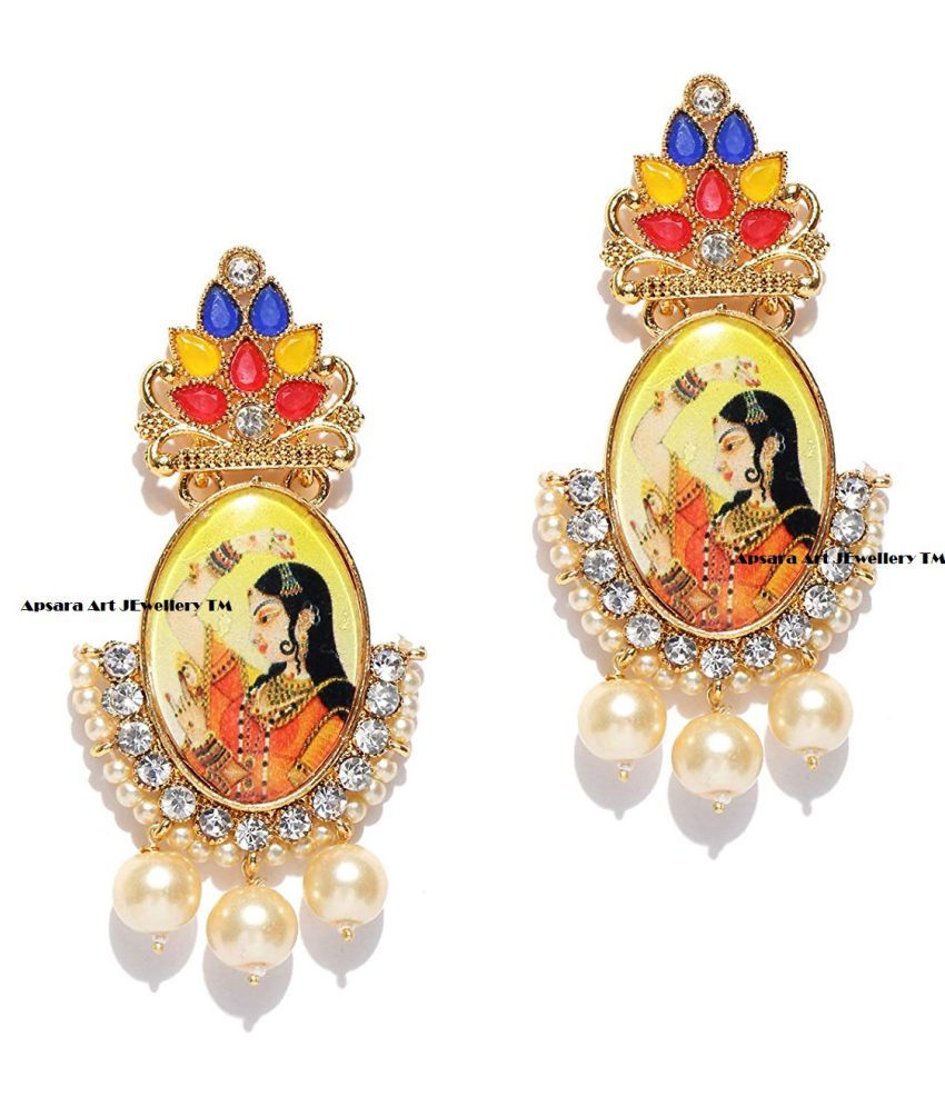 Apsara Art Jewellery Latest Arrival Traditional Ethnic Rani Padmavati Jhumki Jhumka Party Wear Stylish With Kundan Diamond And White Diamond Pearl Earrings Jewllery For Girls And Women Buy Apsara Art Jewellery Latest Arrival How much of apsara rani's work have you seen? snapdeal