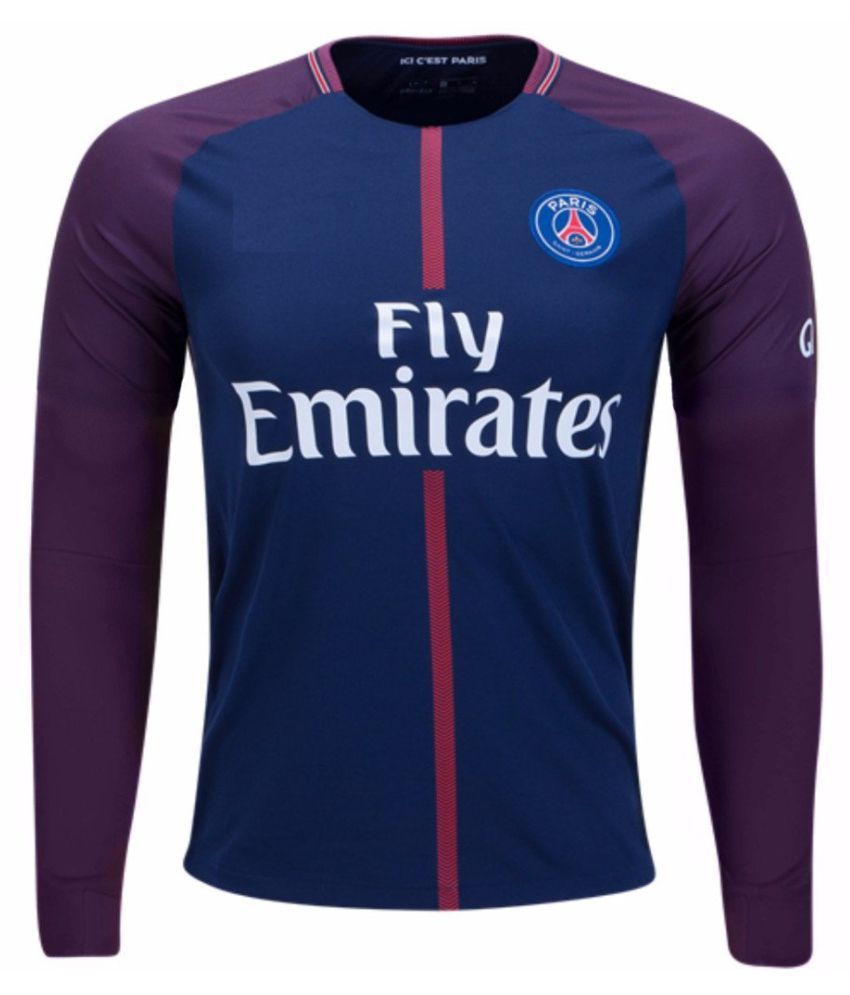 PSG LONG SLEEVES JERSEY WITH SHORTS 201718 Buy Online at Best Price