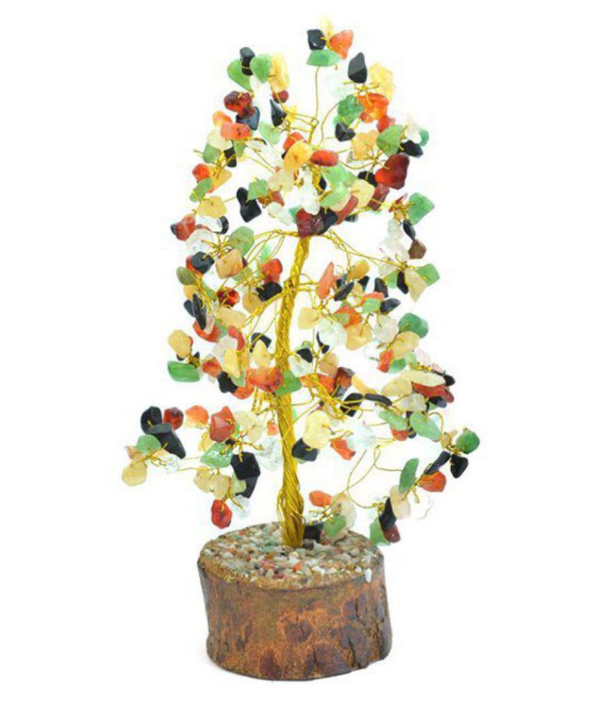     			N collection Feng Shui Gem Stone Tree Crystal Tree