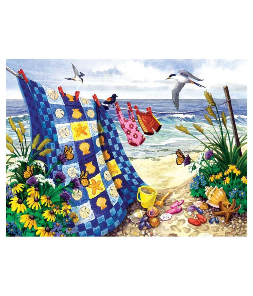 Beach 5D DIY Full Drill Diamond Painting Cross Stitch Kit Embroidery Rhinestone