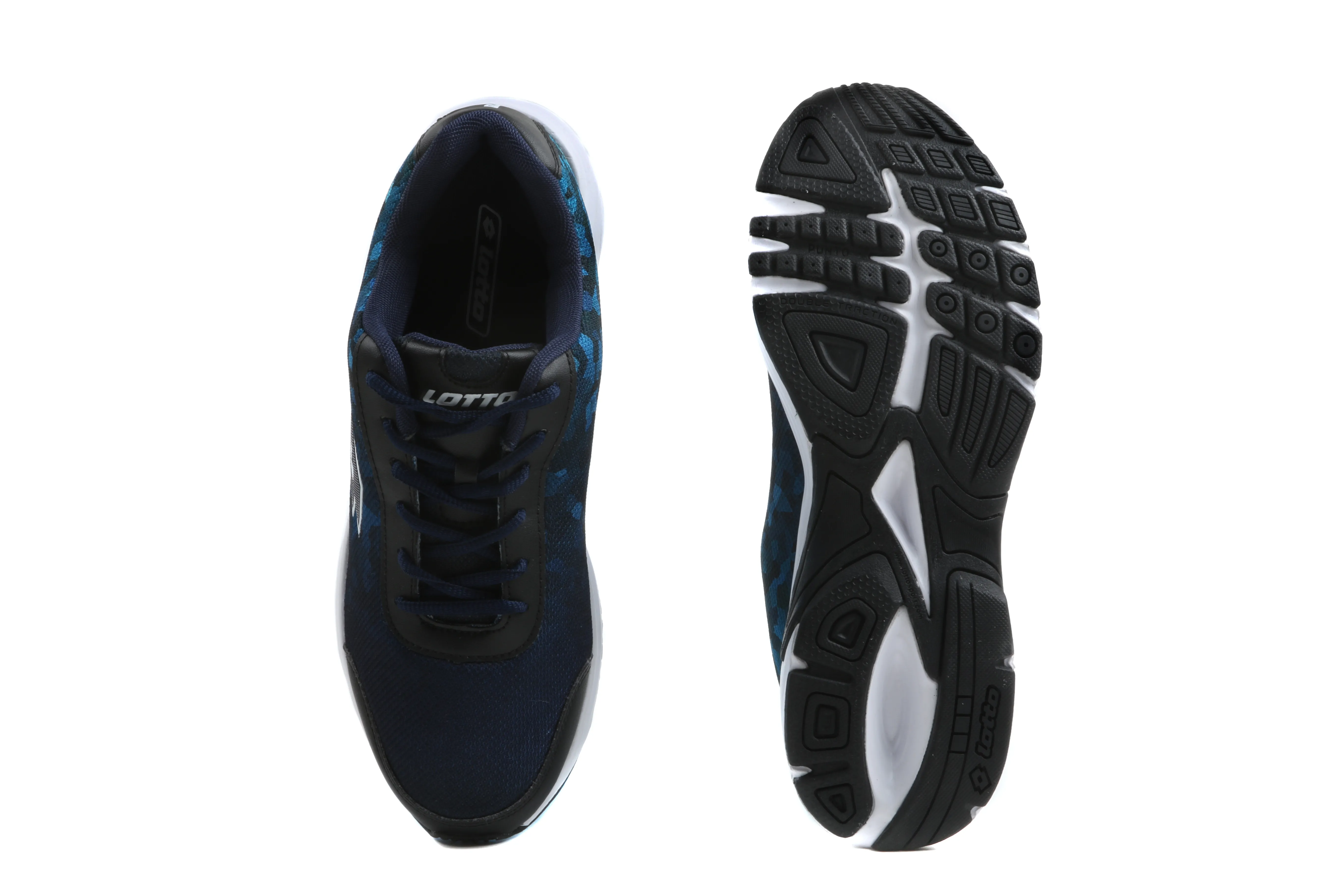 lotto men's jazz blue running shoes