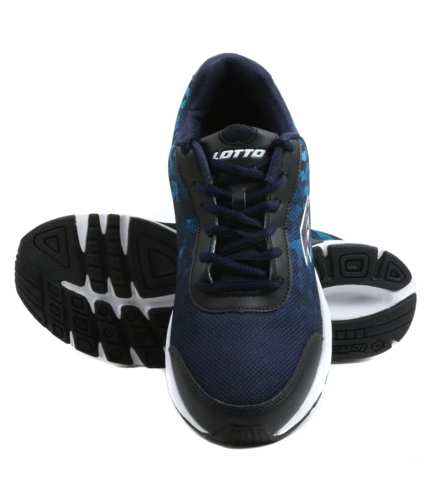 lotto men's jazz blue running shoes