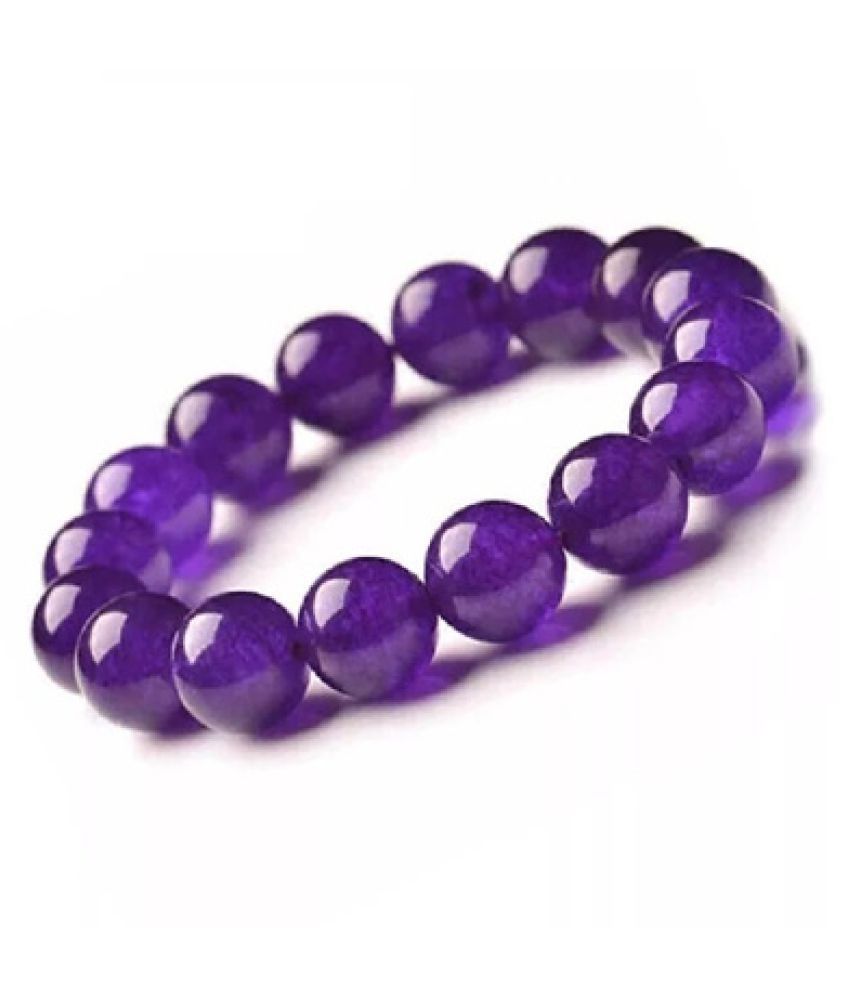 amethyst gemstone bracelet
