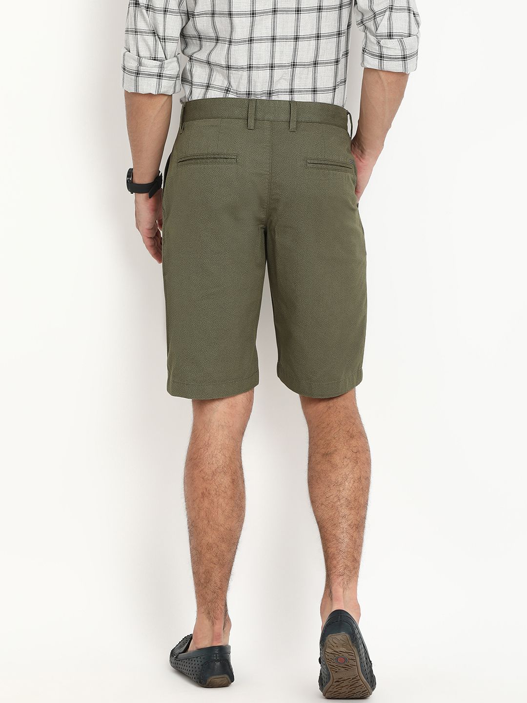 Indian Terrain Green Shorts - Buy Indian Terrain Green Shorts Online at ...