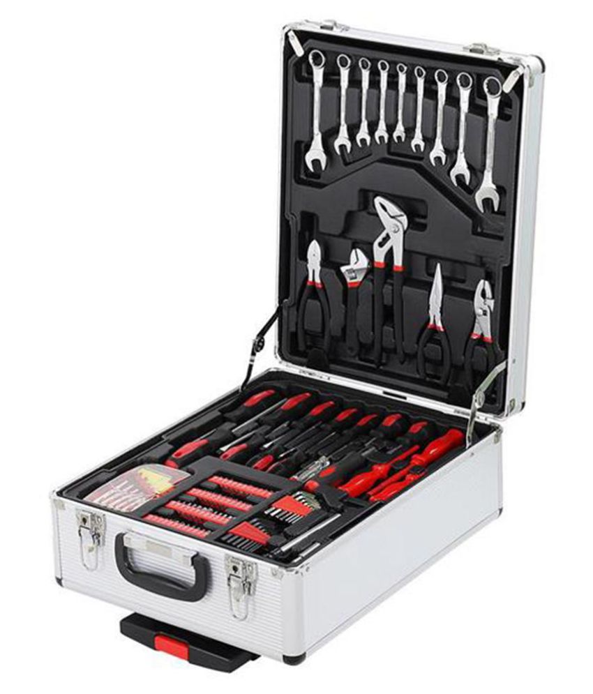 799pcs Aluminum Trolley Case Tool Kit Wrenches Spanners Hex Socket 