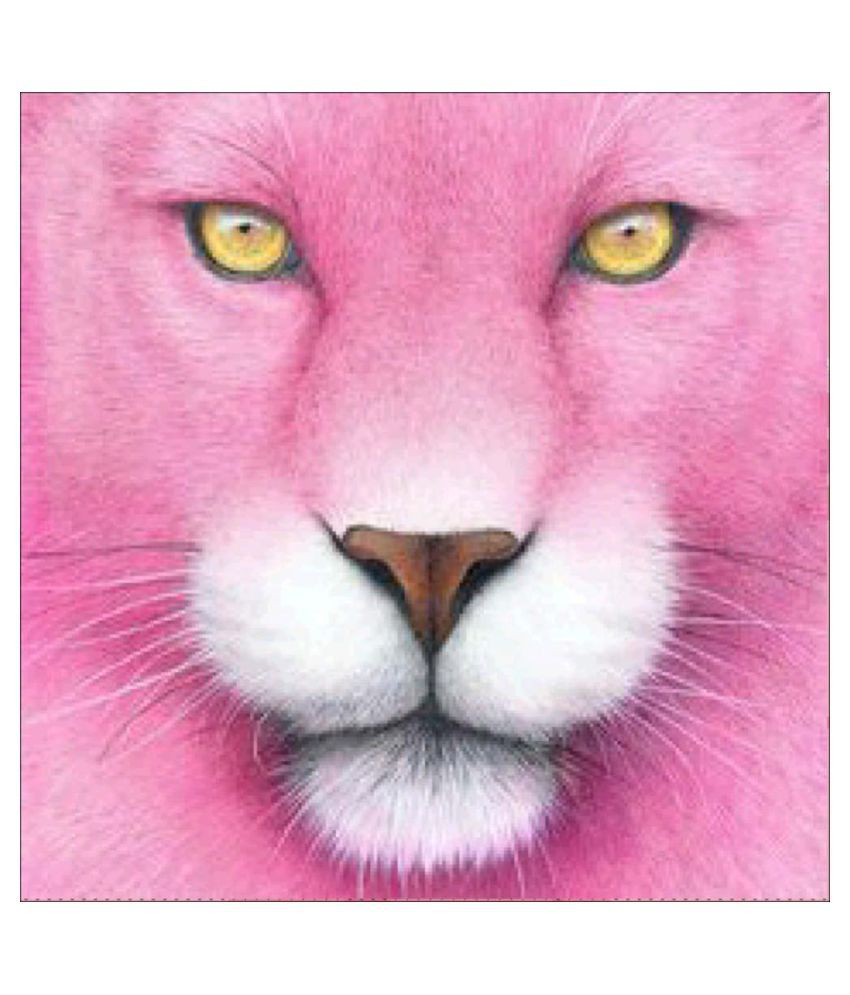 5D Diamond Painting DIY Semi-finished Animals Theme Lion Tiger Cat Pink  Pink Black and White Home Decor Office Bedroom Living Ro: Buy 5D Diamond  Painting DIY Semi-finished Animals Theme Lion Tiger Cat
