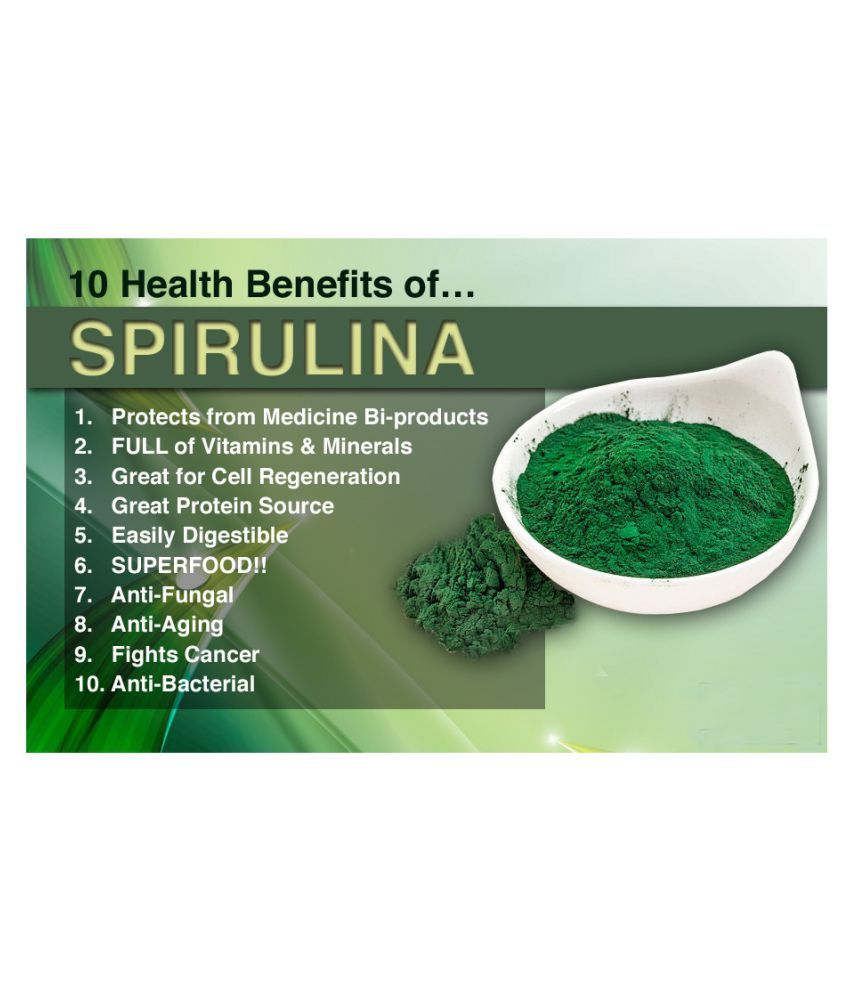 mycure Premium Quality Spirulina Extract 800 mg Pack of 6 Buy mycure