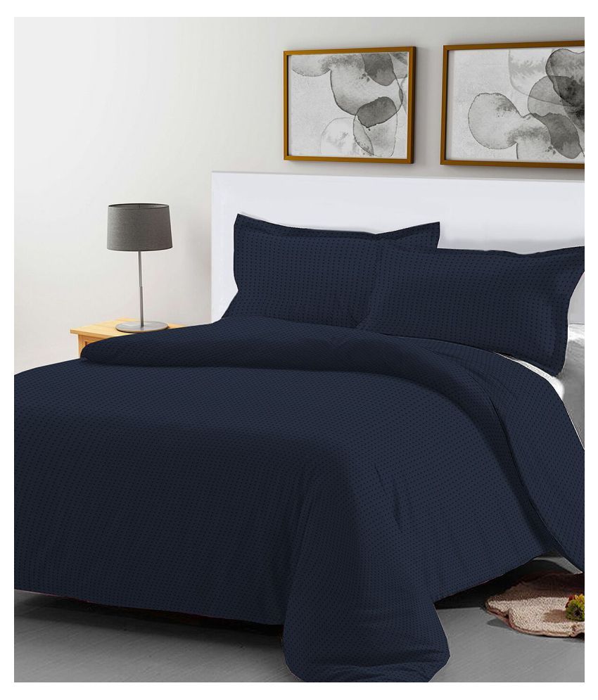 Pizuna Linens Cotton King Size Bed Sheet With 2 Pillow Covers Buy Pizuna Linens Cotton King