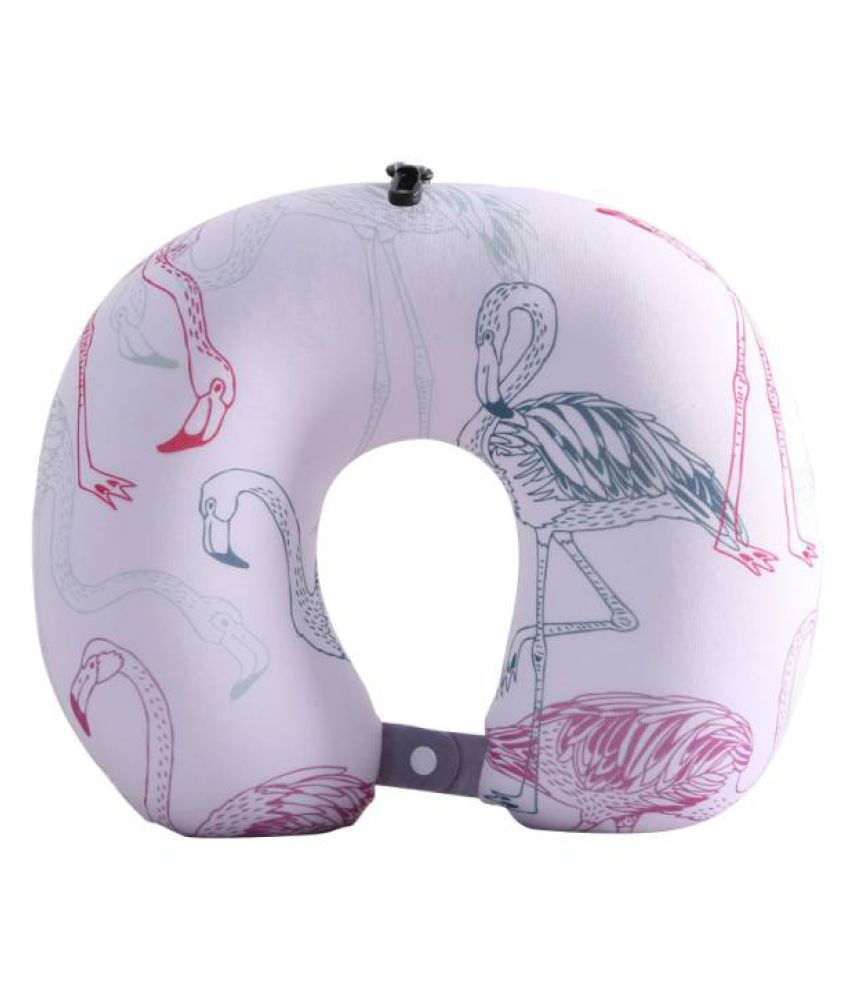 flamingo travel neck pillow