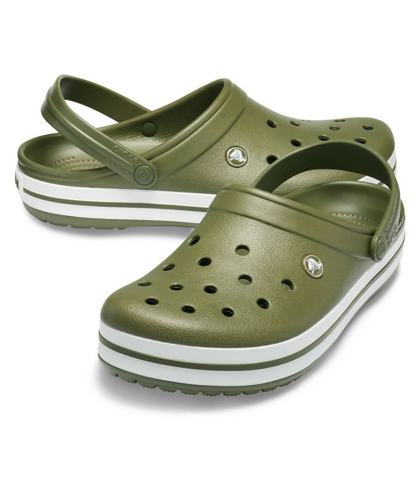  Crocs  Green  Croslite Floater Sandals Buy Crocs  Green  
