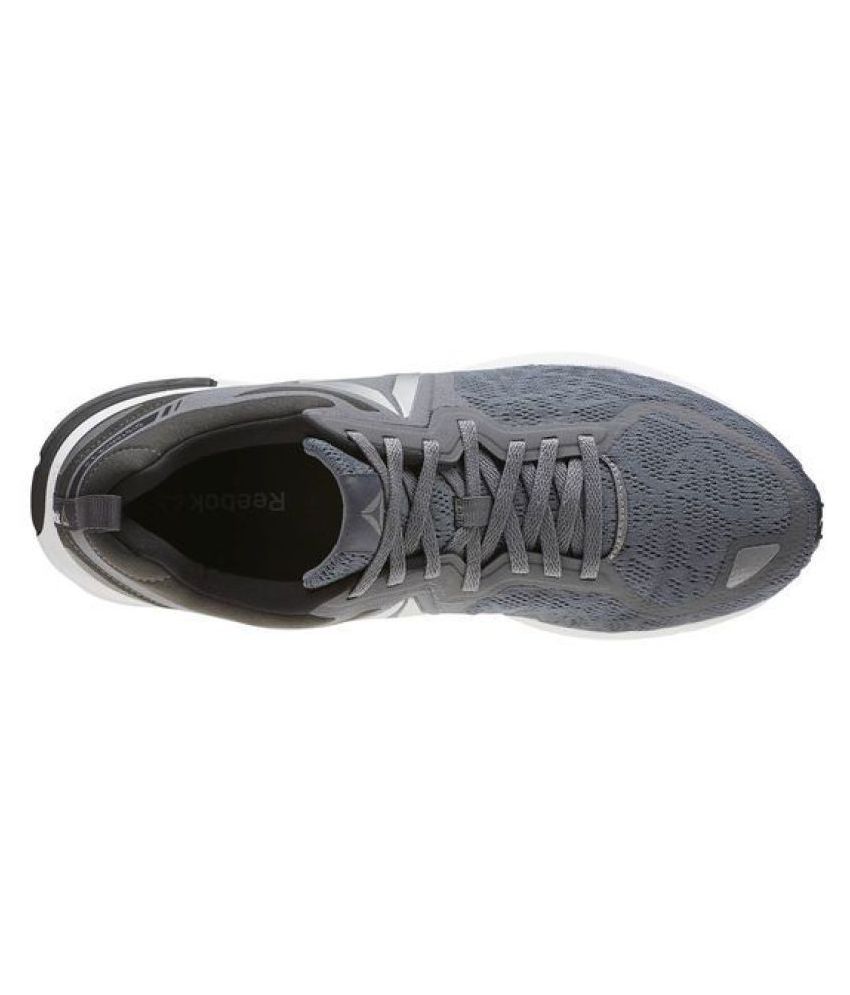 reebok distance 2.0 gray running shoes