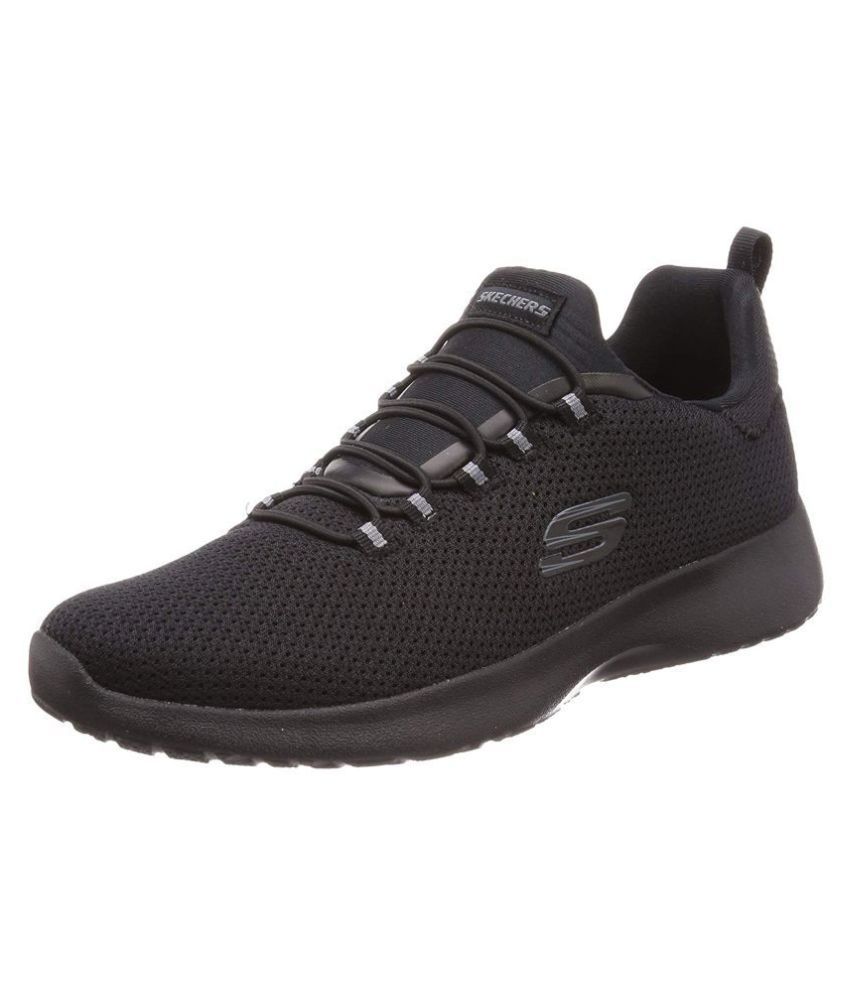 Skechers DYNAMIGHT Black Running Shoes - Buy Skechers DYNAMIGHT Black ...
