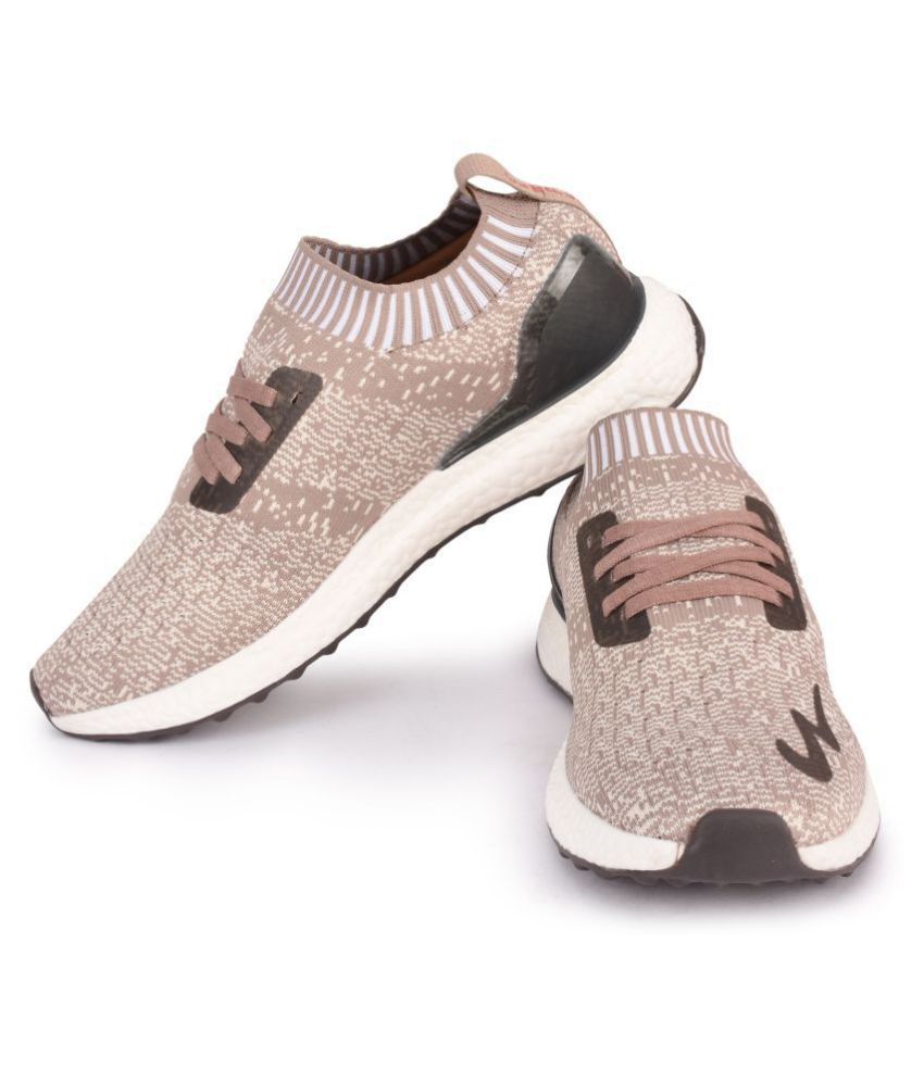 Campus ELECTRA Beige Running Shoes 