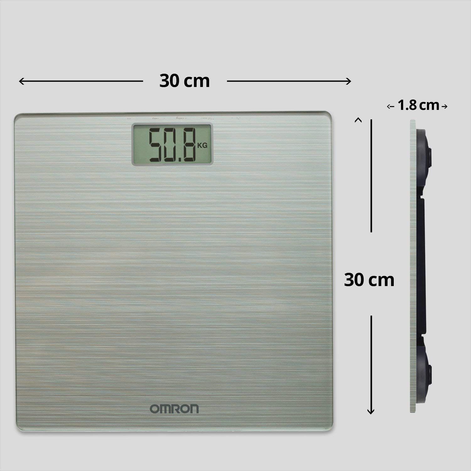 Omron HN 286 Ultra Thin Automatic Personal Digital Weight Scale With