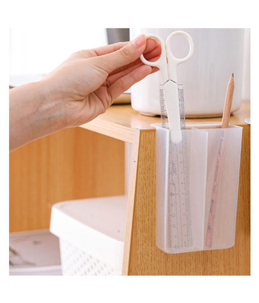 Cologo 1pc Transparency Oblong Shape Creative Slant Pen Holder Stationery Rack Office Desktop Organizer Buy Cologo 1pc Transparency Oblong Shape Creative Slant Pen Holder Stationery Rack Office Desktop Organizer Online At Low