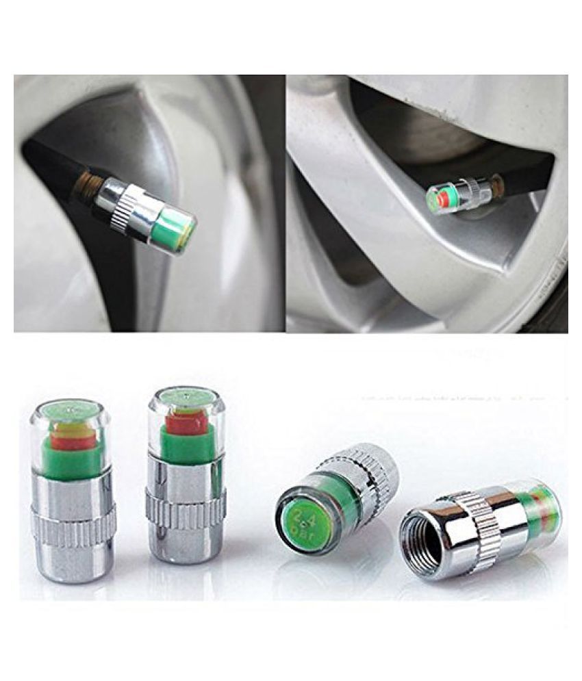 Kozdiko Tyre Valve Caps Pressure Indicator Set of 4 Buy Kozdiko Tyre