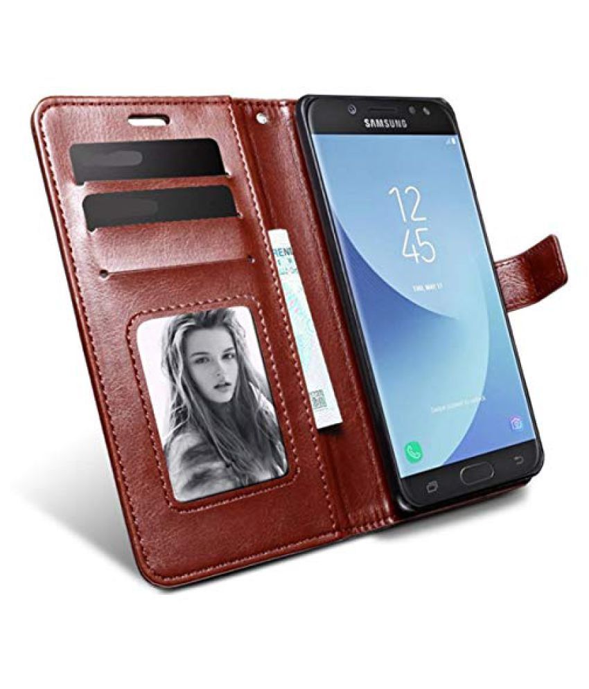 samsung j7 pro flip cover flipkart