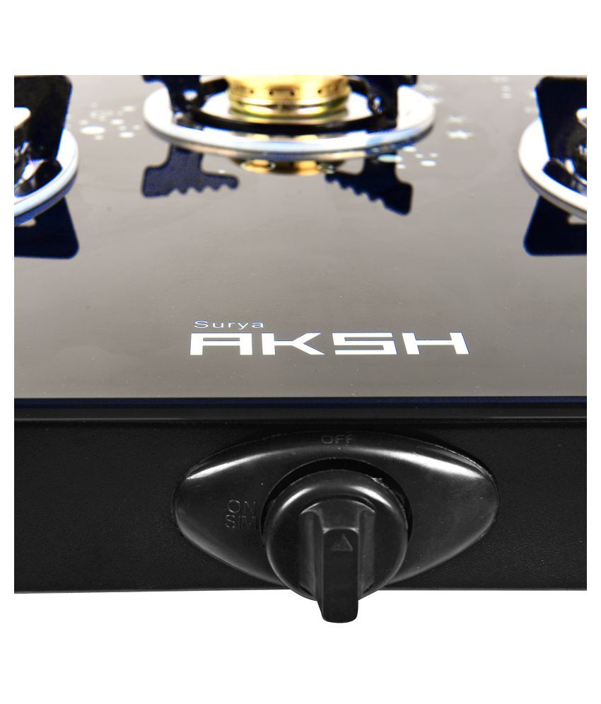 Surya Aksh SAH3BMC 3 Burner Auto Gas Stove Price in India Buy Surya