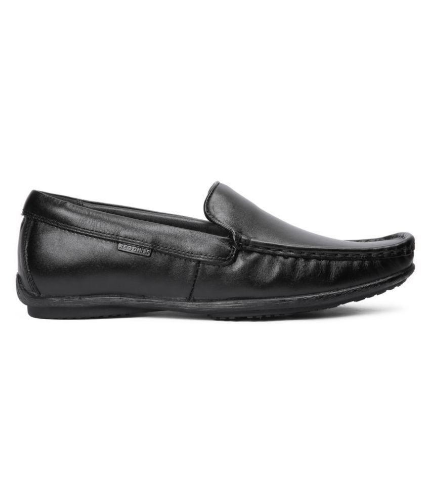 Red Chief Black Loafers - Buy Red Chief Black Loafers Online at Best ...